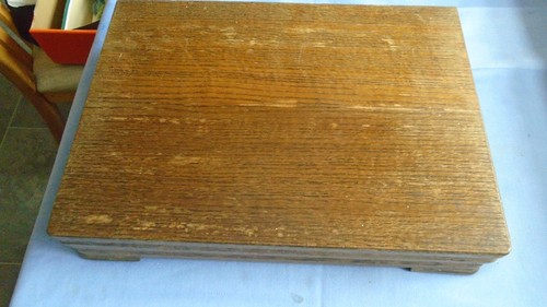 Oak wood canteen cutlery - wood,