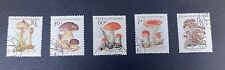 Czechoslovakia 1958 Mushrooms & Fungi Full Set. VFU Condition