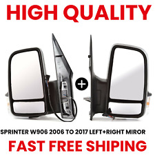 Pair Manual Door Wing Mirrors