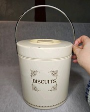 Vintage Cream Metal And