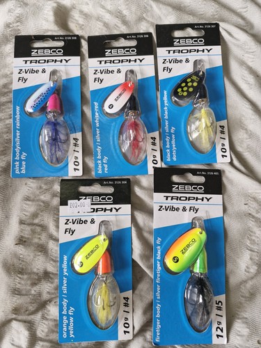 Joblot zebco mepps - 6, x
