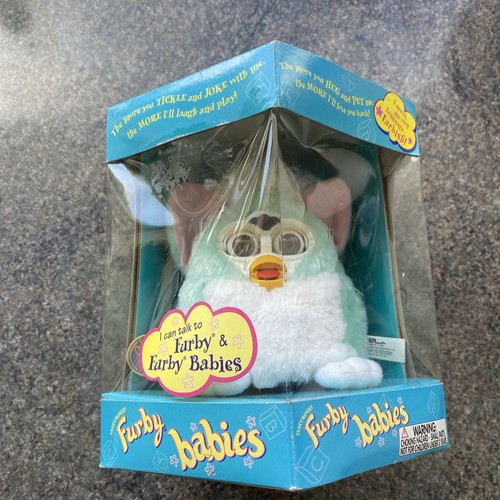 Hasbro furby baby mint green - hasbro,