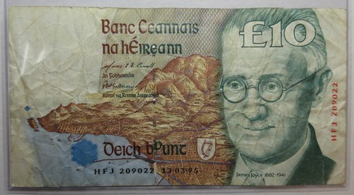 1995 ireland pound - ireland, 10