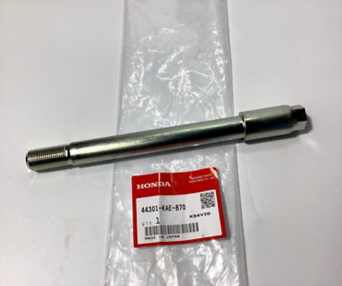 Honda xr400r front wheel axle - honda,