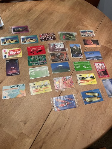 Phonecards job lot rare cards - phonecards,