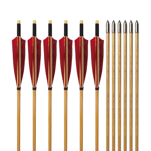 12pcs wooden arrows - 12pcs,