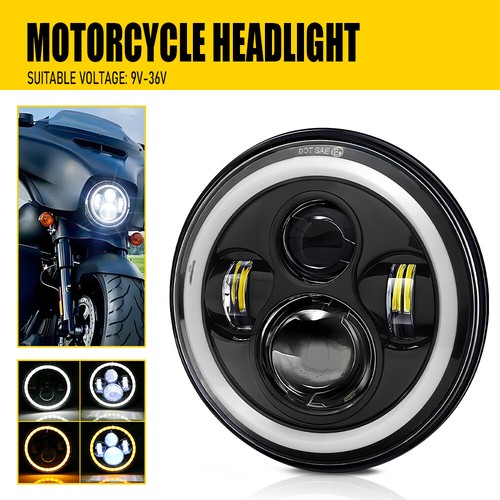 Led motorcycle headlight - led,