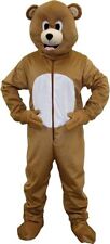 Dress up America Brown Bear Mascot Fancy Dress Costume for Adults and Kids