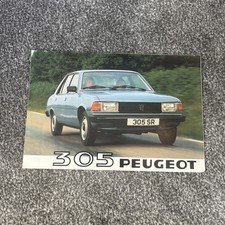 1980 Peugeot 305 UK Market car