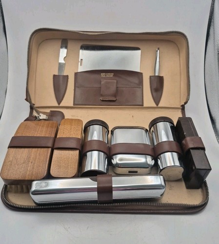Men vintage grooming set - set, in