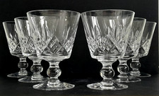 Set of 6 Stuart Crystal