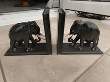 Vintage Wooden Elephant Book