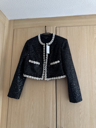 Karen millen black sequin - black,