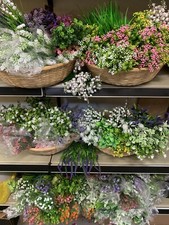 12x Artificial Flower Greenery