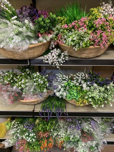 12x artificial flower greenery - artificial,