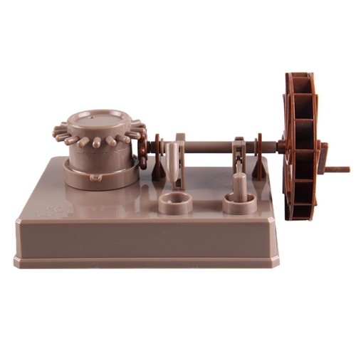 Assembling the water wheel - the,