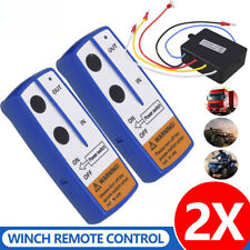 12V 500A HD Contactor Winch Control Solenoid Twin Wireless Remote Suit Recovery