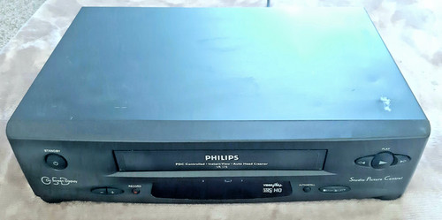 Philips vr175 vcr - philips, vhs