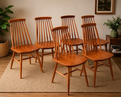 Set ercol style windsor - set,