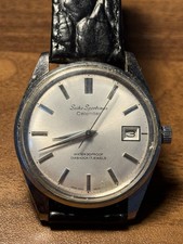 Rare Seiko Sportsman Calendar Diashock Mechanical Movement 1960s Vintage Mens