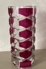 FRENCH LEAD CRYSTAL VASE J G