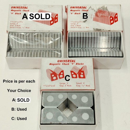 Universal mag chuck block - universal,