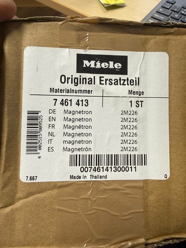 Miele genuine magnetron - miele,