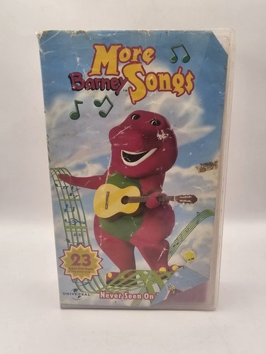 More barney songs pal vhs - more,