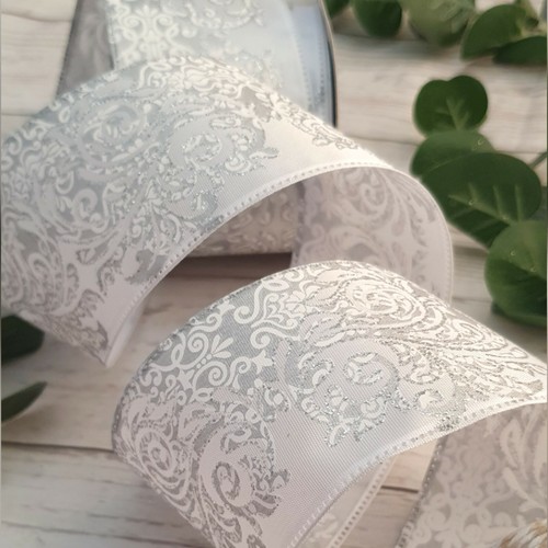 Wired white silver christmas - wired,