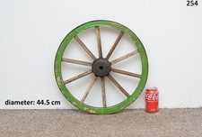 Vintage old wooden cart wagon