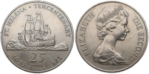 Helena pence 1673 - st, 25