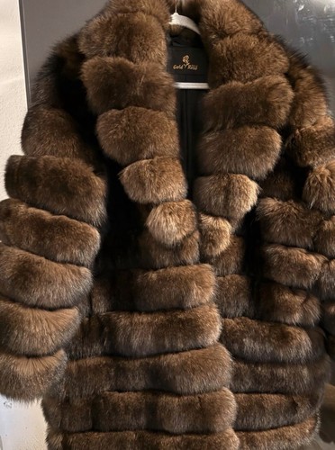 Luxurious real fur coat - real, fox