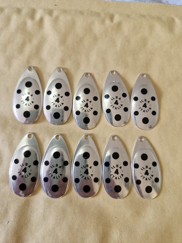 10x ilba spinner - spinner, silver