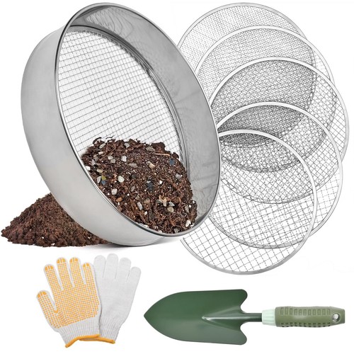 Garden sieve metal - garden,