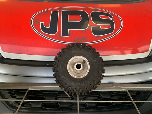 Wheel and tyre fits - and, tyre,