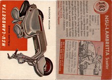 1954 Topps, World on Wheels