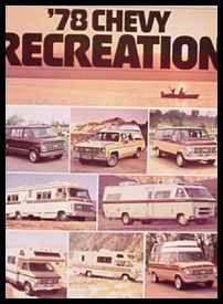 1978 chevy chevrolet camper - chevy,