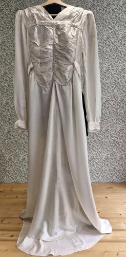 Antique 1930s dress wedding - antique,