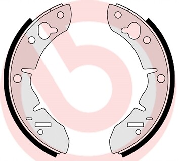 Brake shoe set brembo 501 - s,