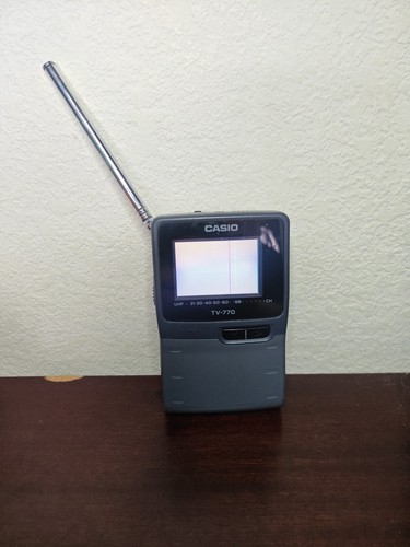 Casio 770d portable pocket - tv-770d,