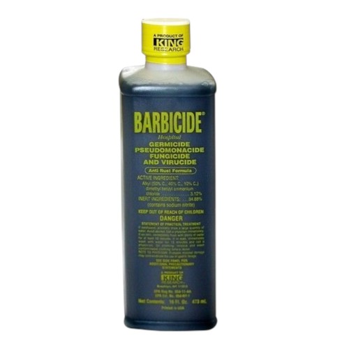 Barbicide disinfectant - barbicide,