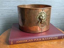 Vintage Copper Planter With