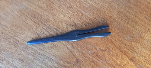 Antique ebony glove - glove, finger