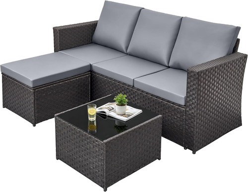Seater rattan garden - 4,