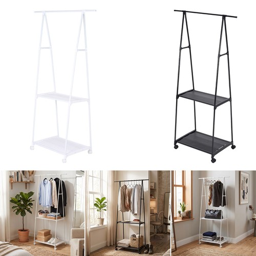 Mobile clothes rail storage - rail,