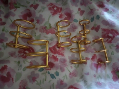 Bulk over 200 gold - over, rings