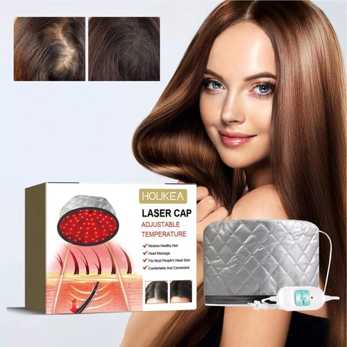 Adjustable heating hair cap - heating,