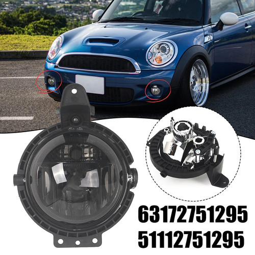 Pair front fog lights - front, mini
