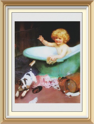 7x5 charles burton barber - burton, art