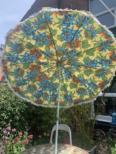 Vintage garden parasol - vintage,